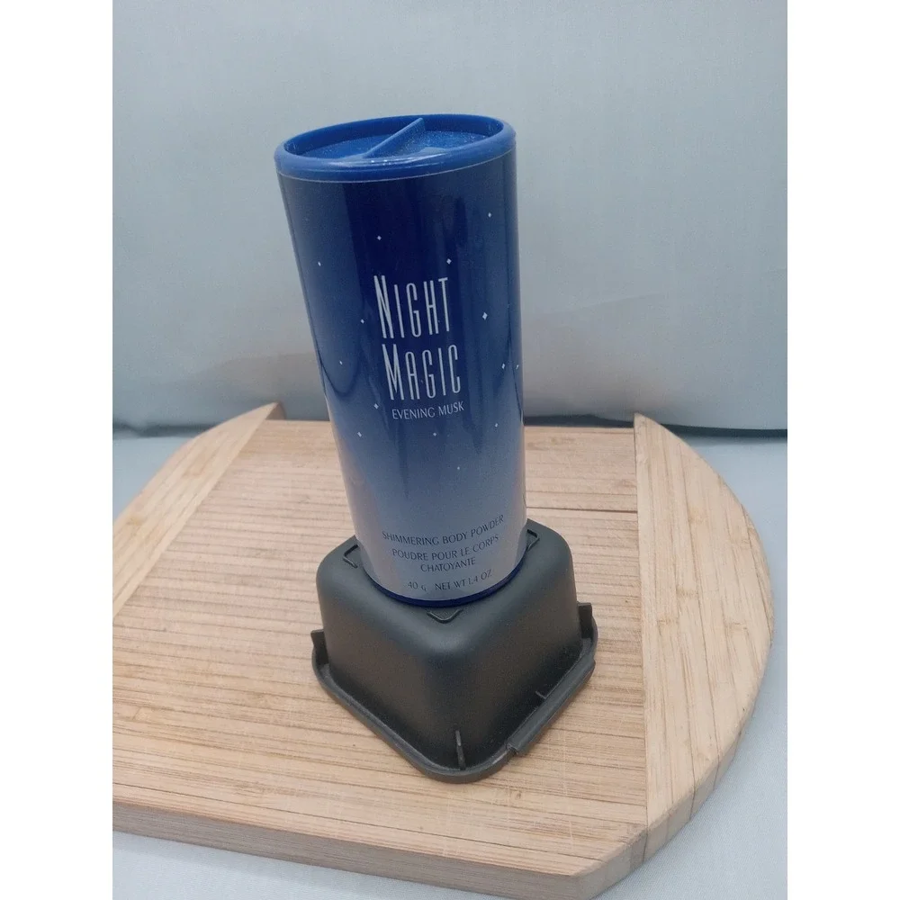 Night‎ Magic Evening Musk Shimmering Body Powder  1.4 Oz. New